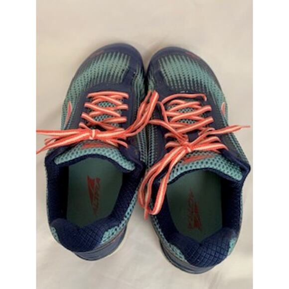 Altra Torin Women's 9.5 Teal/Pink/Blue Sneakers - Picture 4 of 8